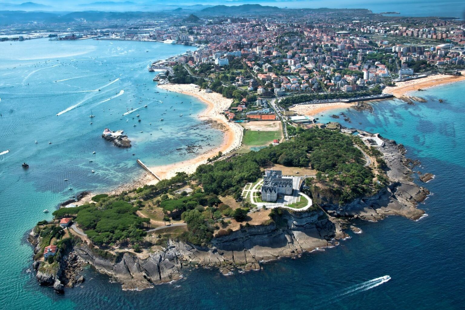 Santander desde el cielo